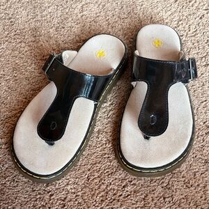 Dr. Martens Black and White Sandals